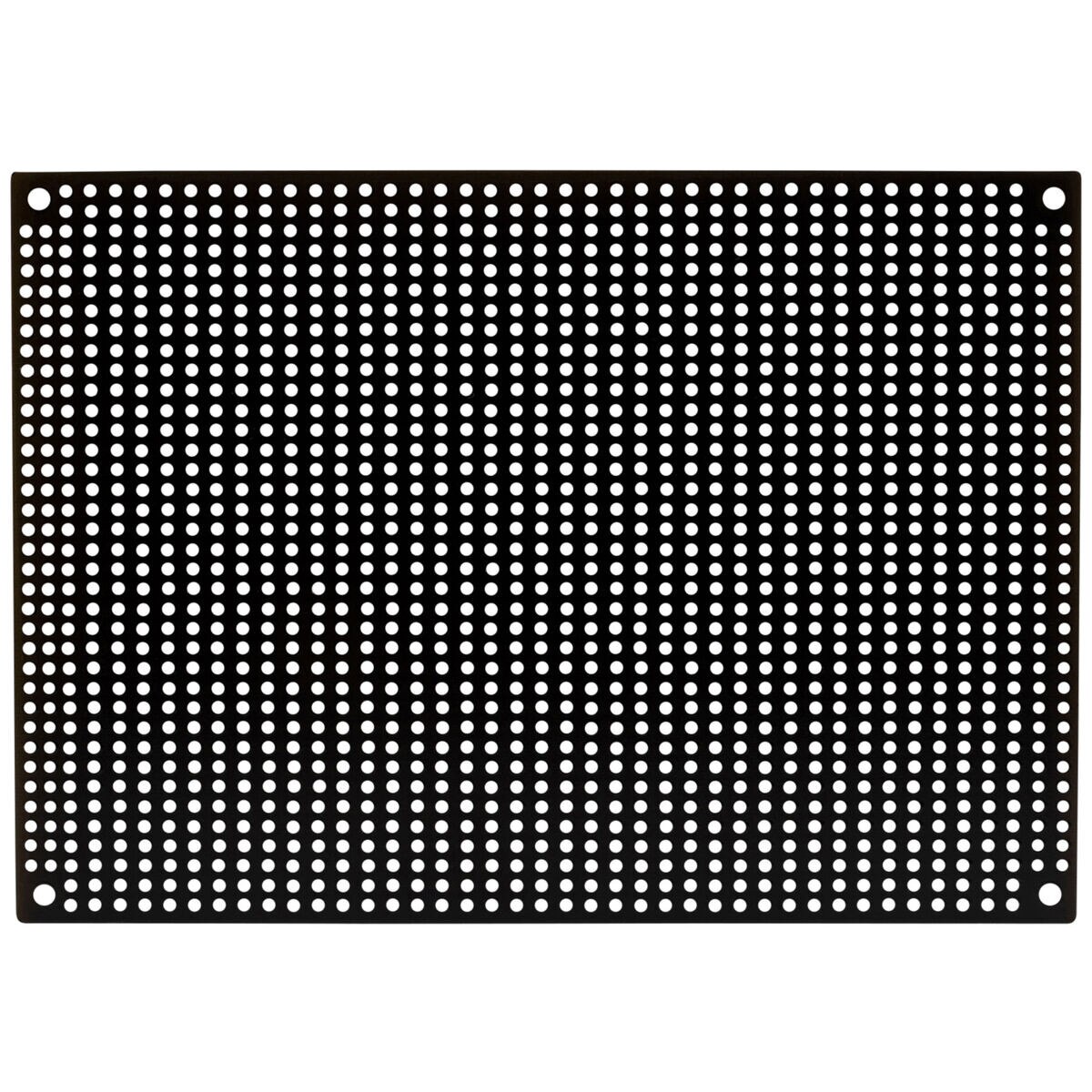 Black Perforated Large Hole Crossover Board Pair 5" x 7"